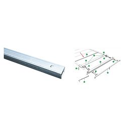 ČELIČNA GREDA KROVA PRIKOLICE, GALVANIZIRANA, EDSCHA 2310mm - KRONE
