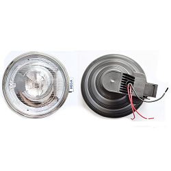 DALJINKA UNIVERZALNA, 12/24V, promjer225mm, H1+2xLED(1W), - FI215 - BIJELA