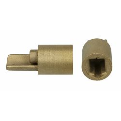 ADAPTER ZATEZAČA CIJEVI PRIKOLICE DONJI, KVADRAT, fi 27, L=3300mm