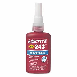 LOCTITE 243 5ml, Ljepilo za navoje, zaštita i učvršćenje, plavo, za vijke do M36