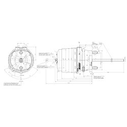 TRISTOP CILINDAR 24/30 BUBANJ 64/64mm M16X1.5 - WABCO