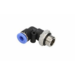 KUTNA BRZA SPOJNICA, NAVOJ 1/4" cola, na crijevo 6x1 mm - AM