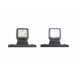 LAMPA LED CRVENO-BIJELA KRATKA 12/24V