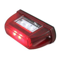 GABARITNA LAMPA OSVJ. TABLICE CRVENA LED 93X39