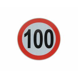 NALJEPNICA BRZINE 100 KM/H REFLEKTIRAJUČA