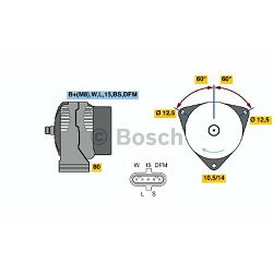 ALTERNATOR DAF CF75-85,XF95