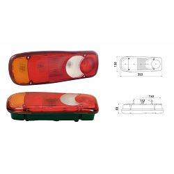 ŠTOP LAMPA VOLVO DESNA/LIJEVA, 12/24V, AMP1.5 - 7PIN - VIGNAL