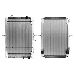 HLADNJAK VODE RENAULT PREMIUM DXI11 05- MAHLE