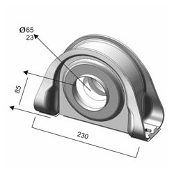 LEŽAJ KARDANA MAN FI65 L=230MM