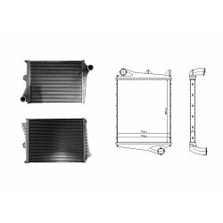 INTERCOOLER VOLVO FH, FM - NRF