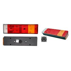 ŠTOP LAMPA MAN 7 POLJA KONEKTOR U SREDINI, MAN, DAF - L=D - 8-PIN