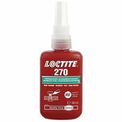 LOCTITE 270/50 LJEPILO ZA NAVOJE, Čvrsto osiguranje vijaka, zeleno, veličina vijka max: M20, pakiranje: 50ml