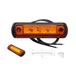 GABARITNA LAMPA ŽUTA LED 12/24V 30 x 110