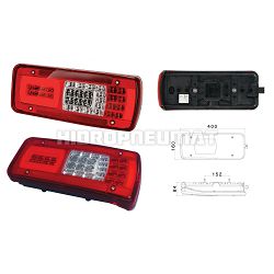 STRAŽNJA LAMPA, DESNA, 24V, KON. 8pin, LED LC11, IVECO STRALIS - VIGNAL