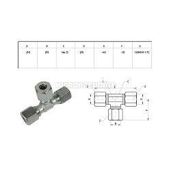 T-SPOJNICA 8-8-8 METALNA